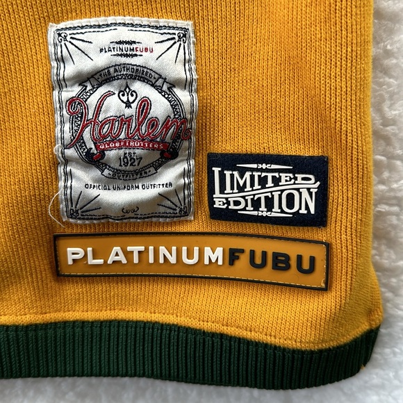 Vintage Harlem Globetrotters #36 Meadowlark FUBU Platinum Basketball Jersey XL - Picture 7 of 14